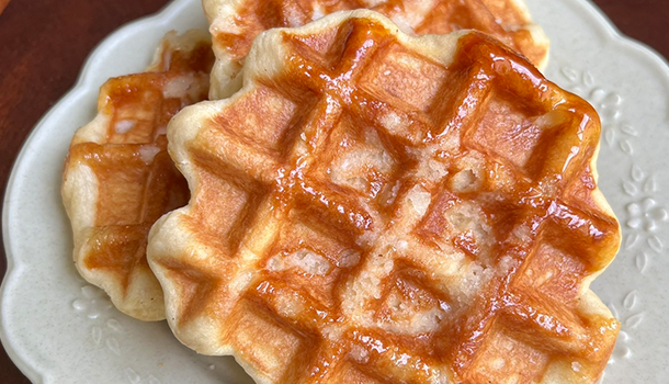 焼き立てベルギーワッフルCarillon